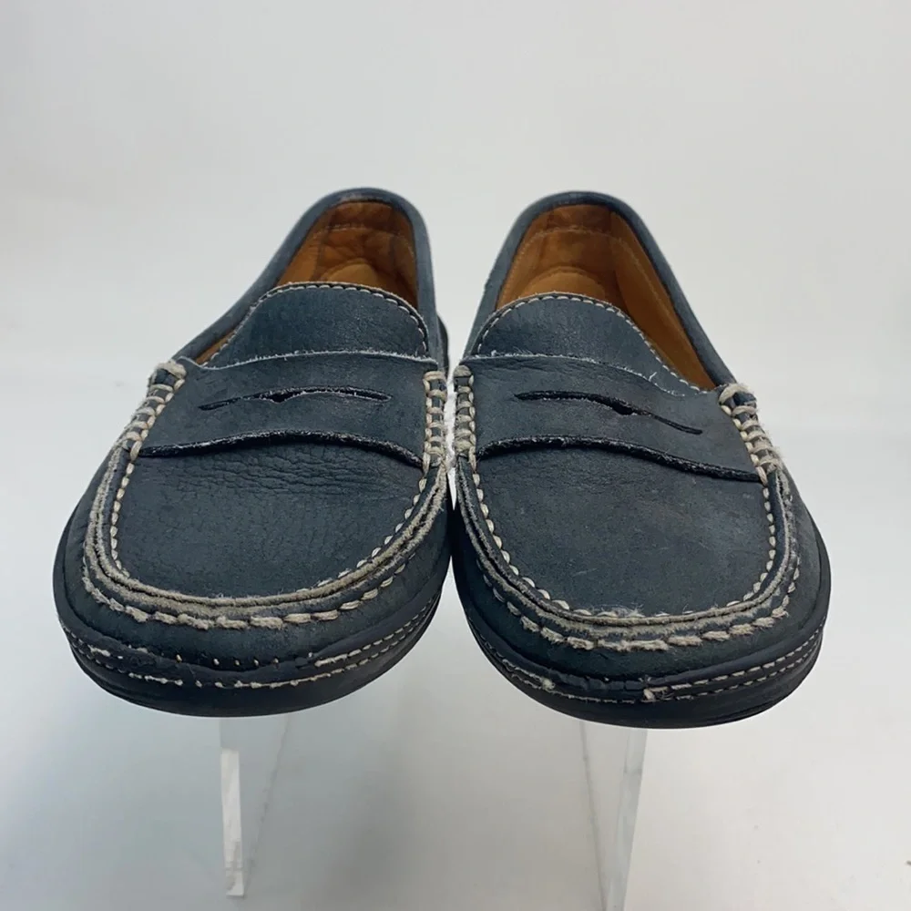 Tod’s Sz 28 Kids Suede Slip On Moccasins Loafers